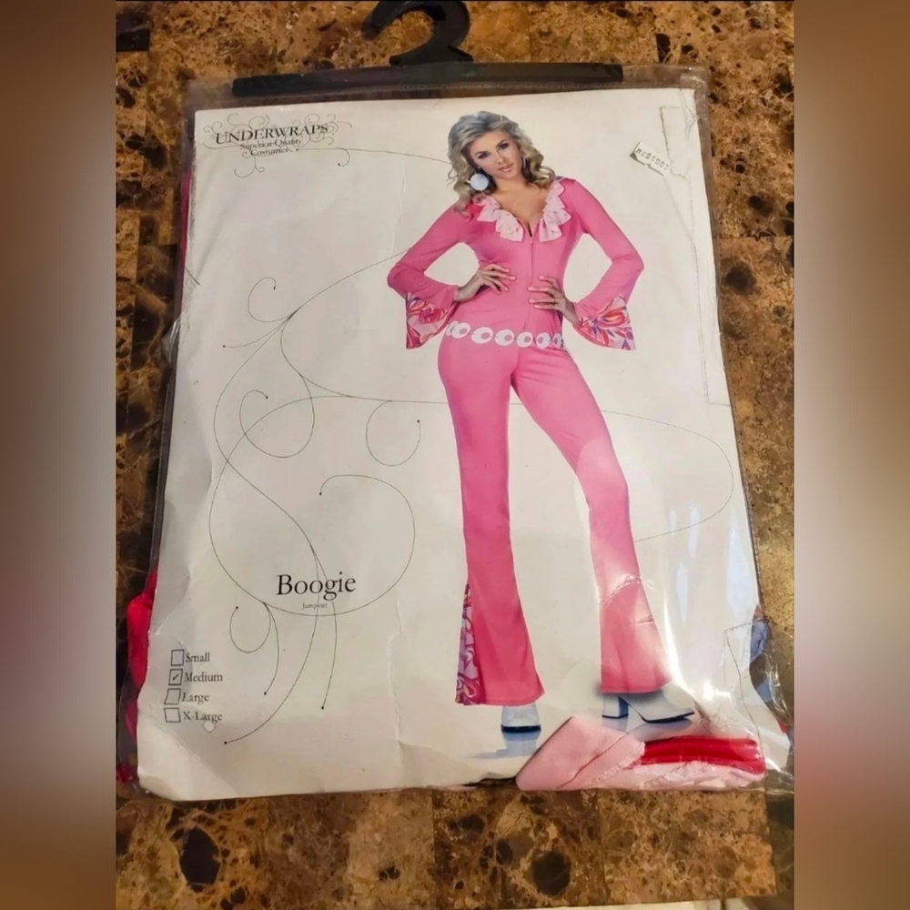 Boogie Jumpsuit Disco Costume